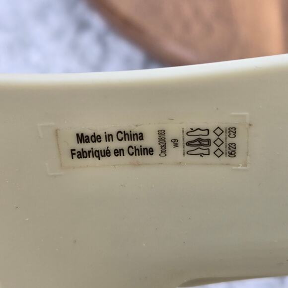 Crocs Skyline White Vanilla Double Strap Ankle Y2K Platform Square Toe Sandals - Picture 16 of 16